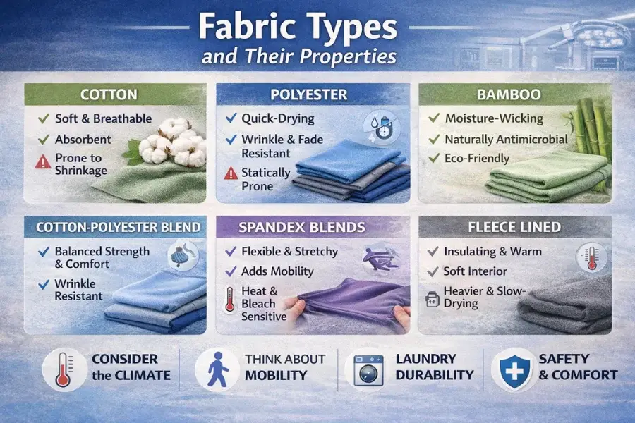 Medical Scrub Fabric