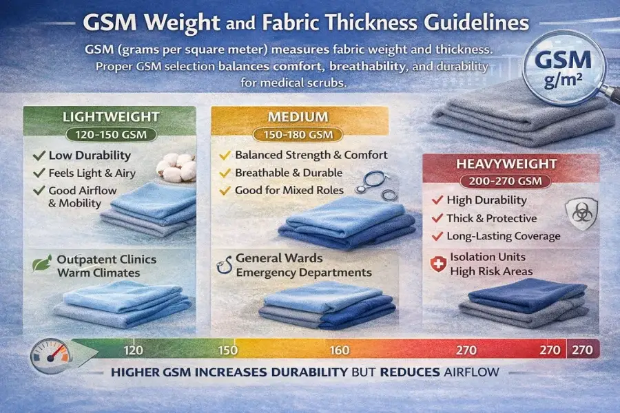 Medical Scrub Fabric