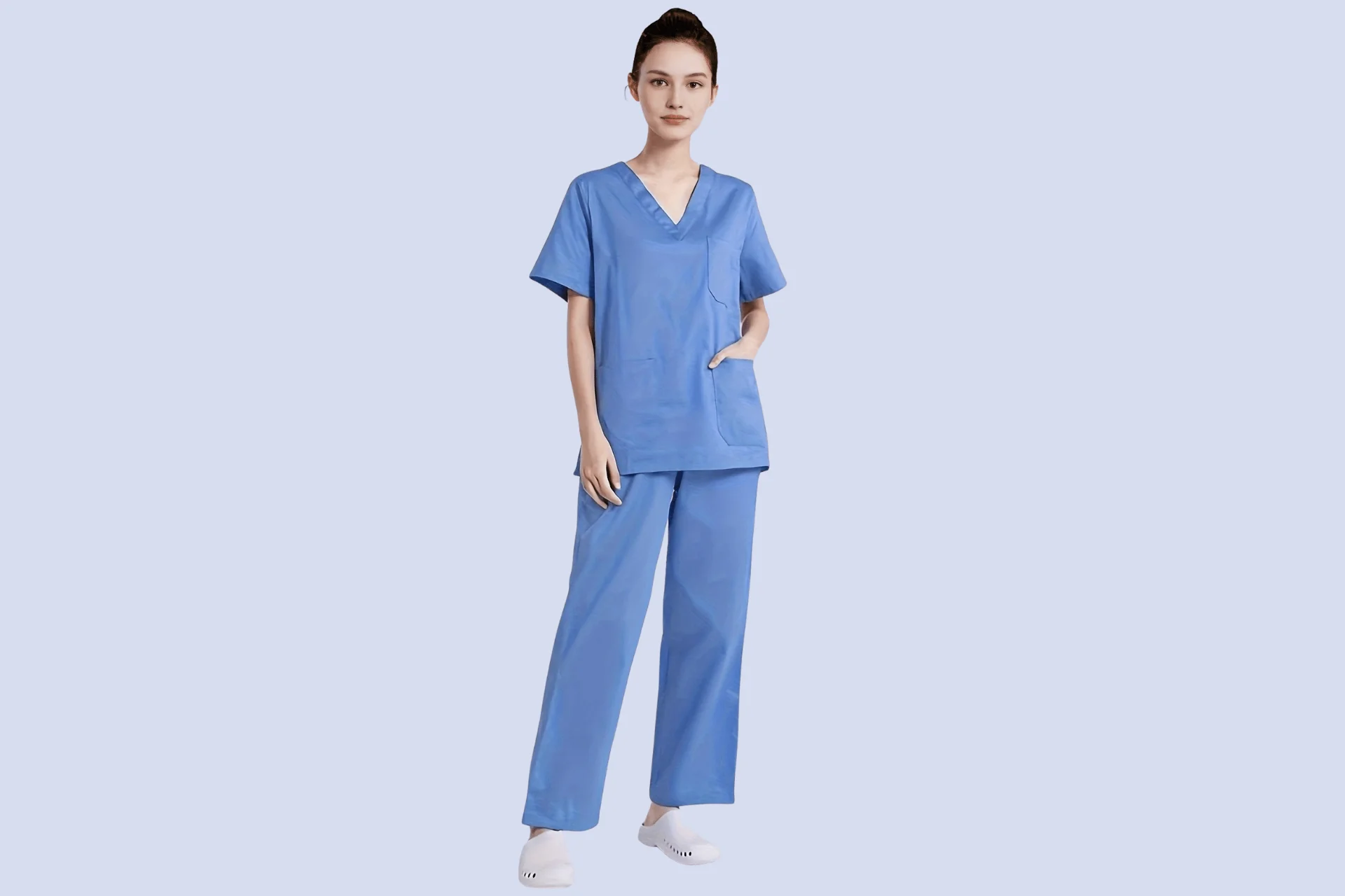 88 polyester 12 spandex breathable fabric for medical scrubs
