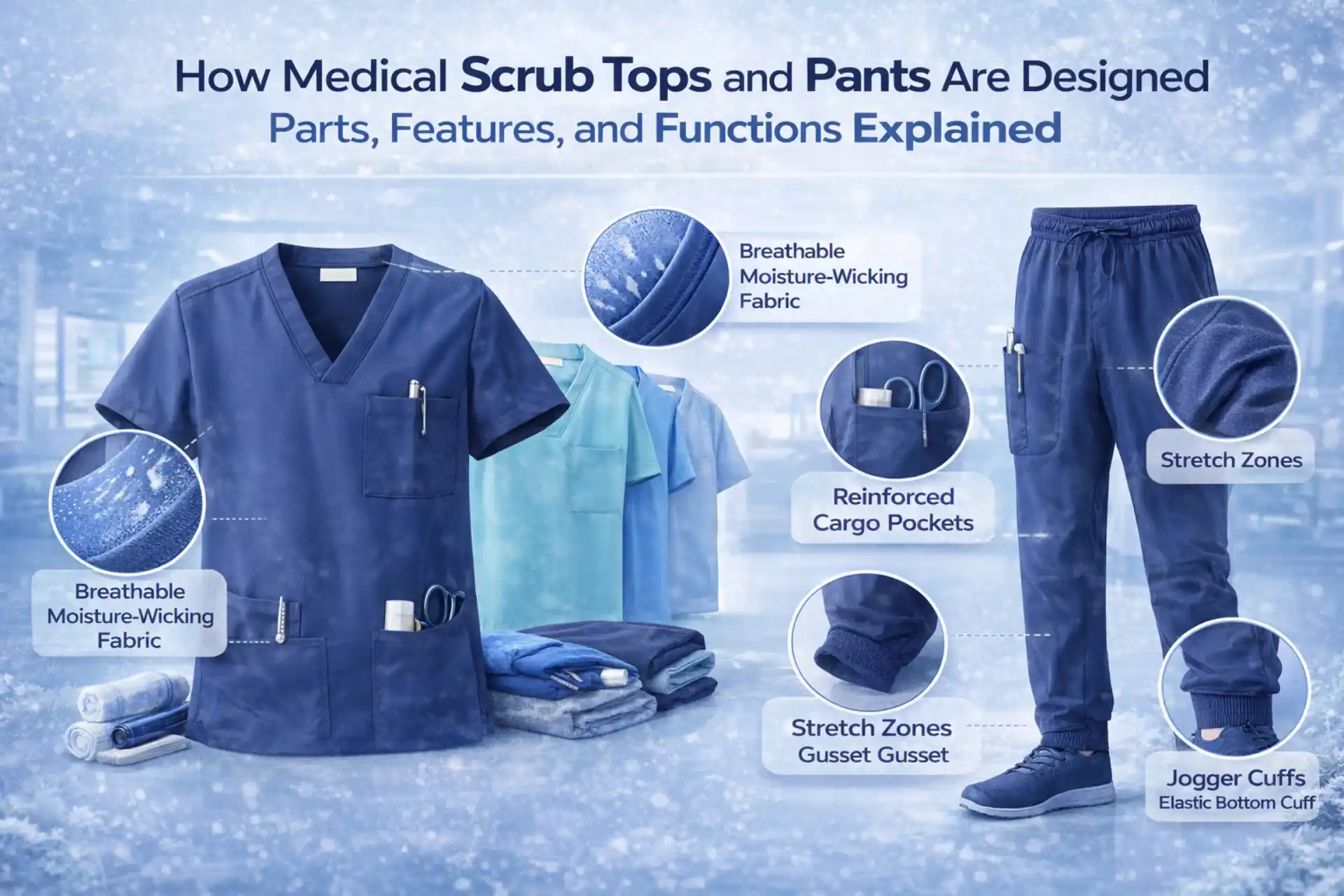 Scrub Tops and Pants