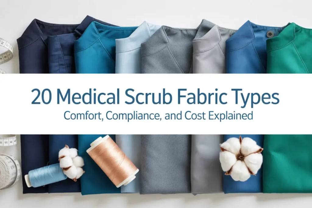 medical scrub fabric types