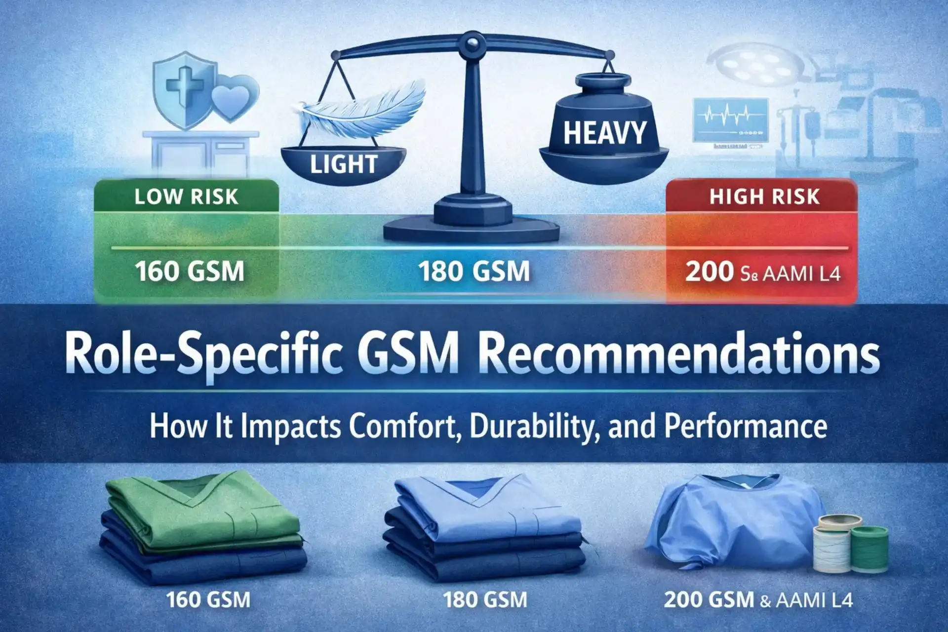 GSM for Medical Scrubs