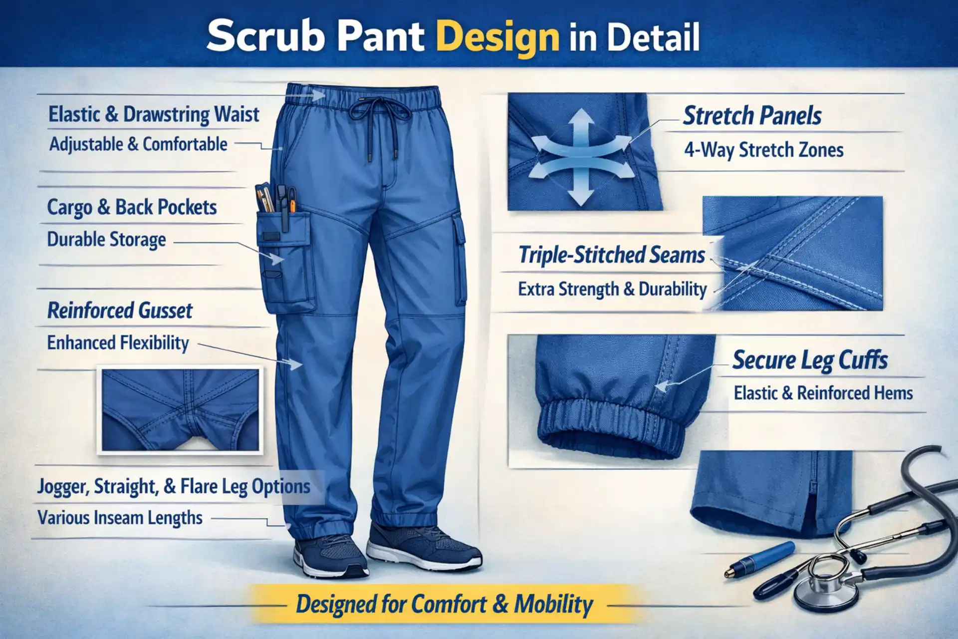 Scrub Tops and Pants