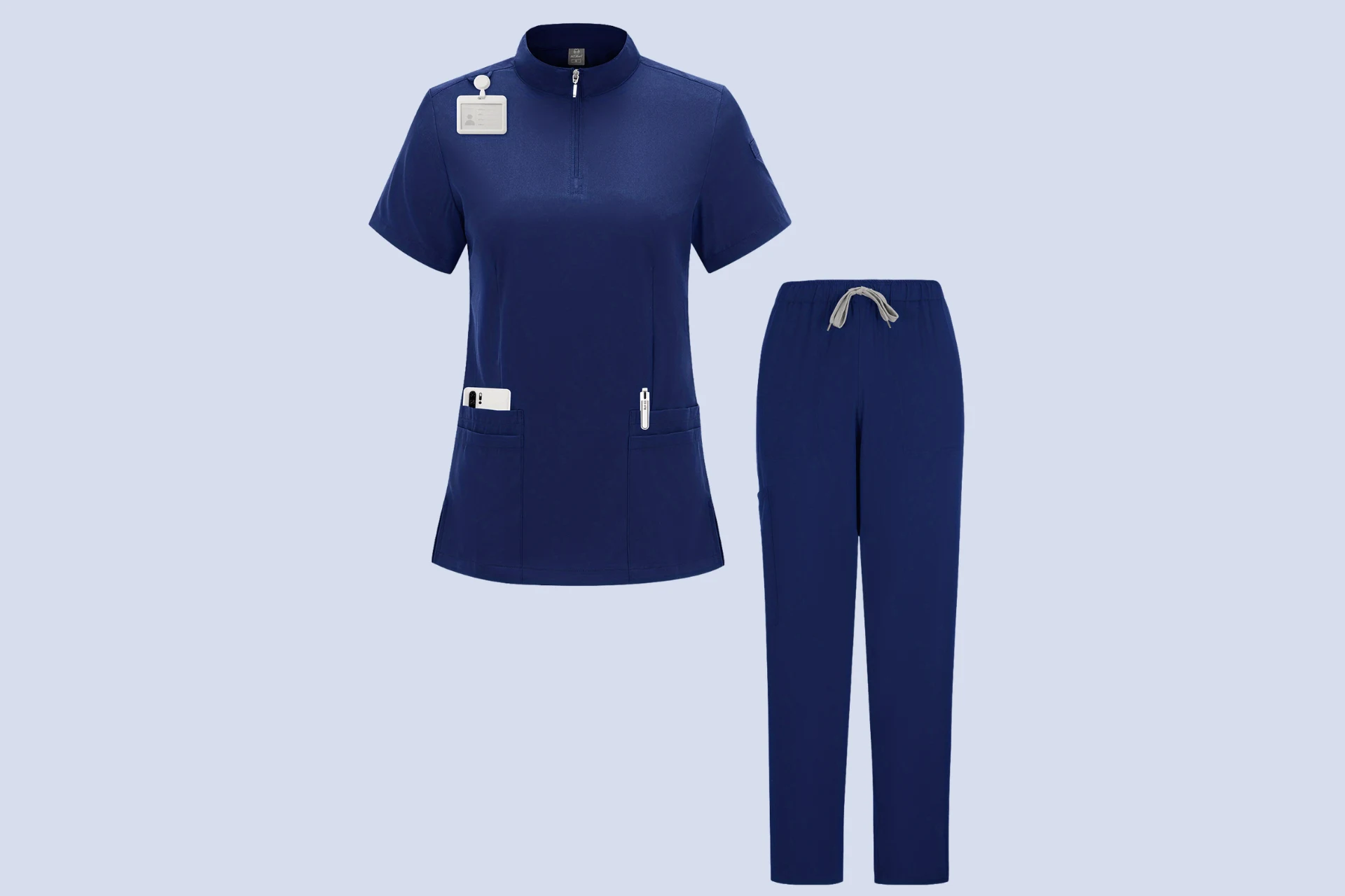 custom wholesale navy blue scrubs in the USA
