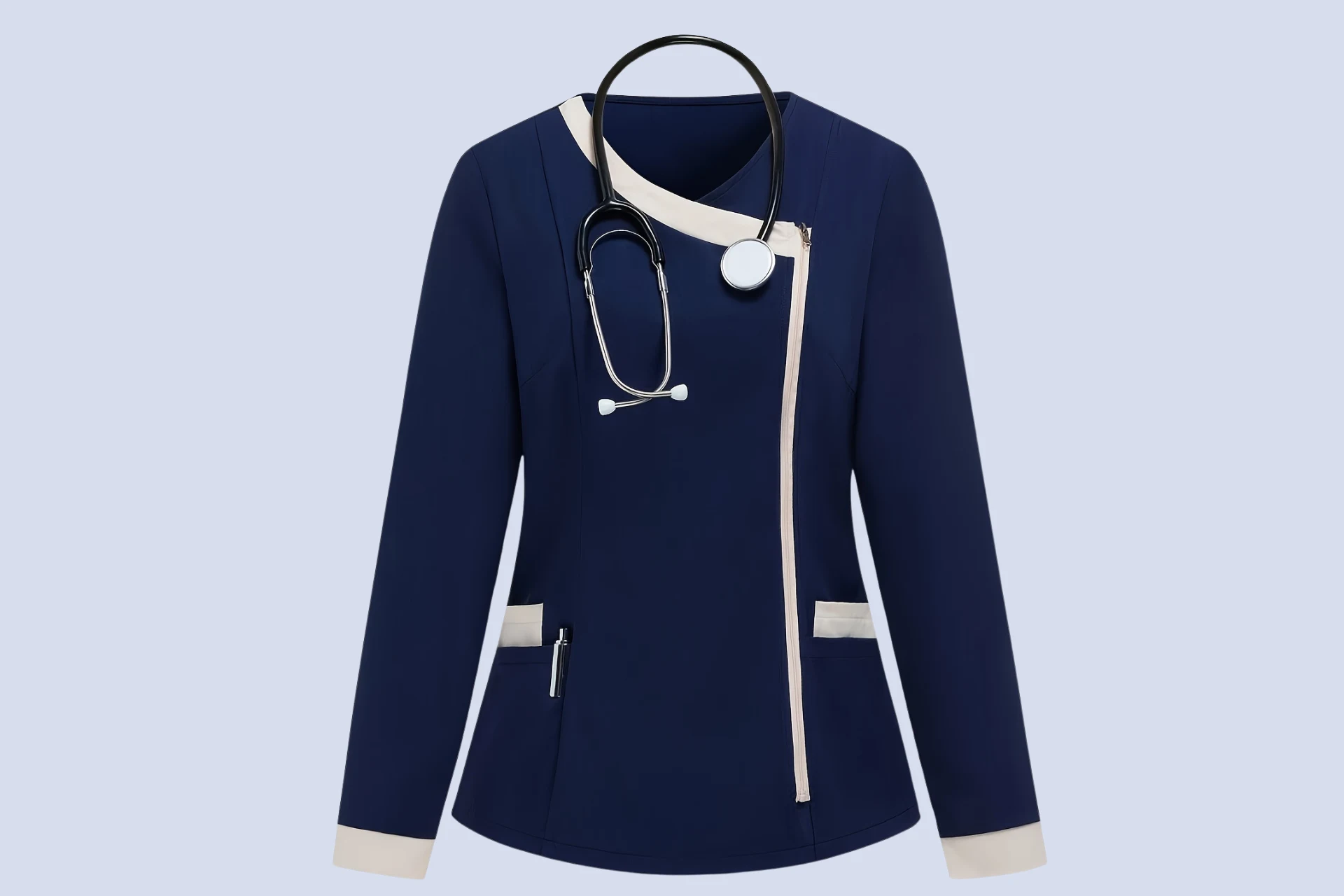 custom wholesale navy blue scrubs in the USA