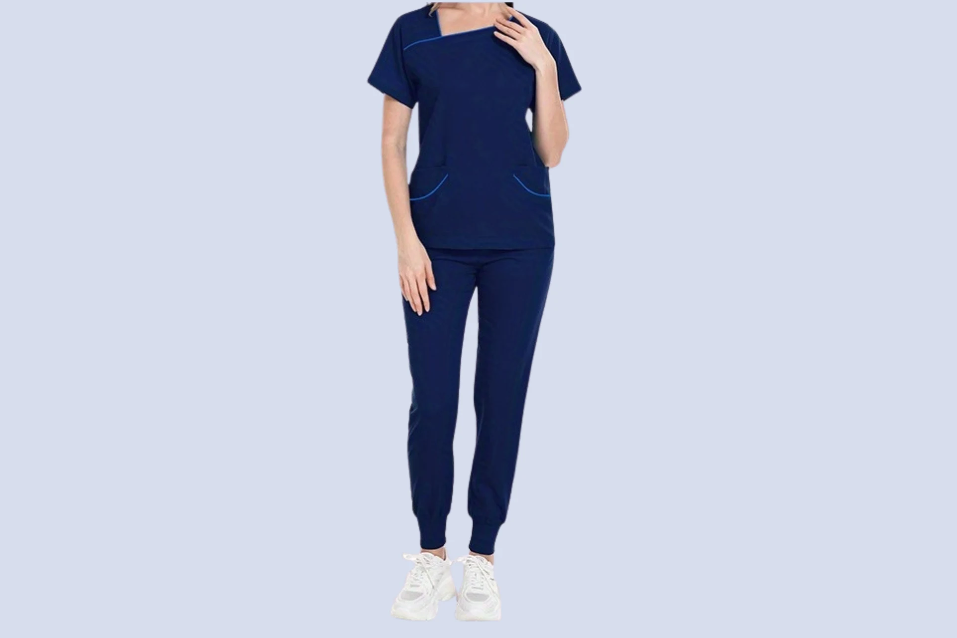 custom wholesale navy blue scrubs in the USA