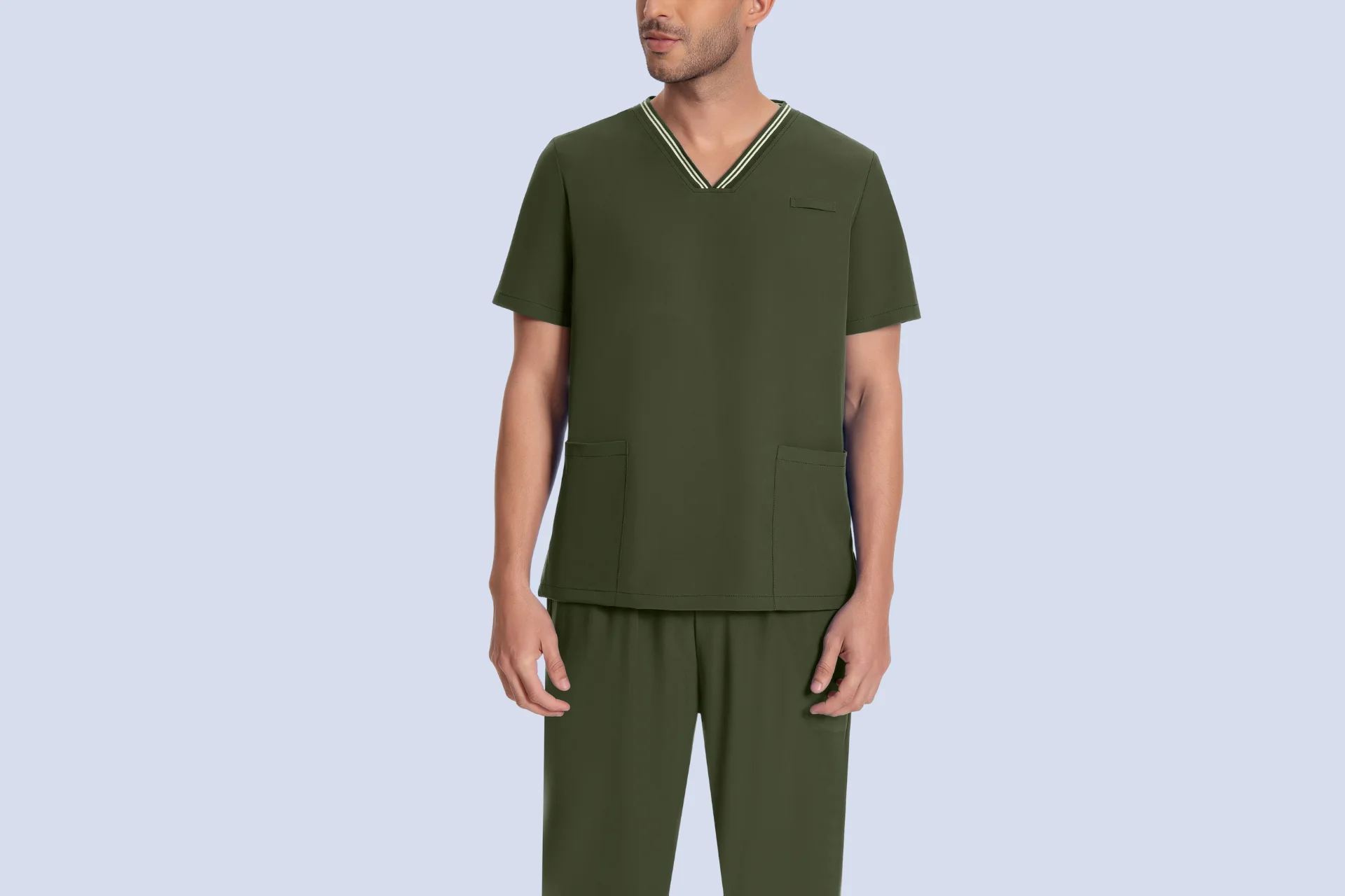 Polyester Spandex Fabric for Medical Scrubs