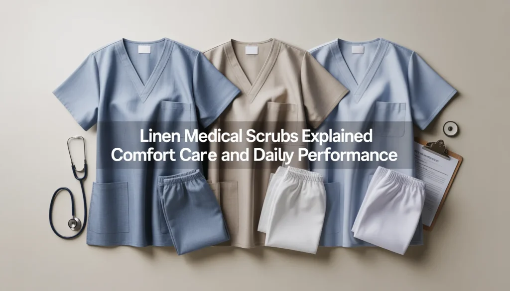 Linen Medical Scrubs