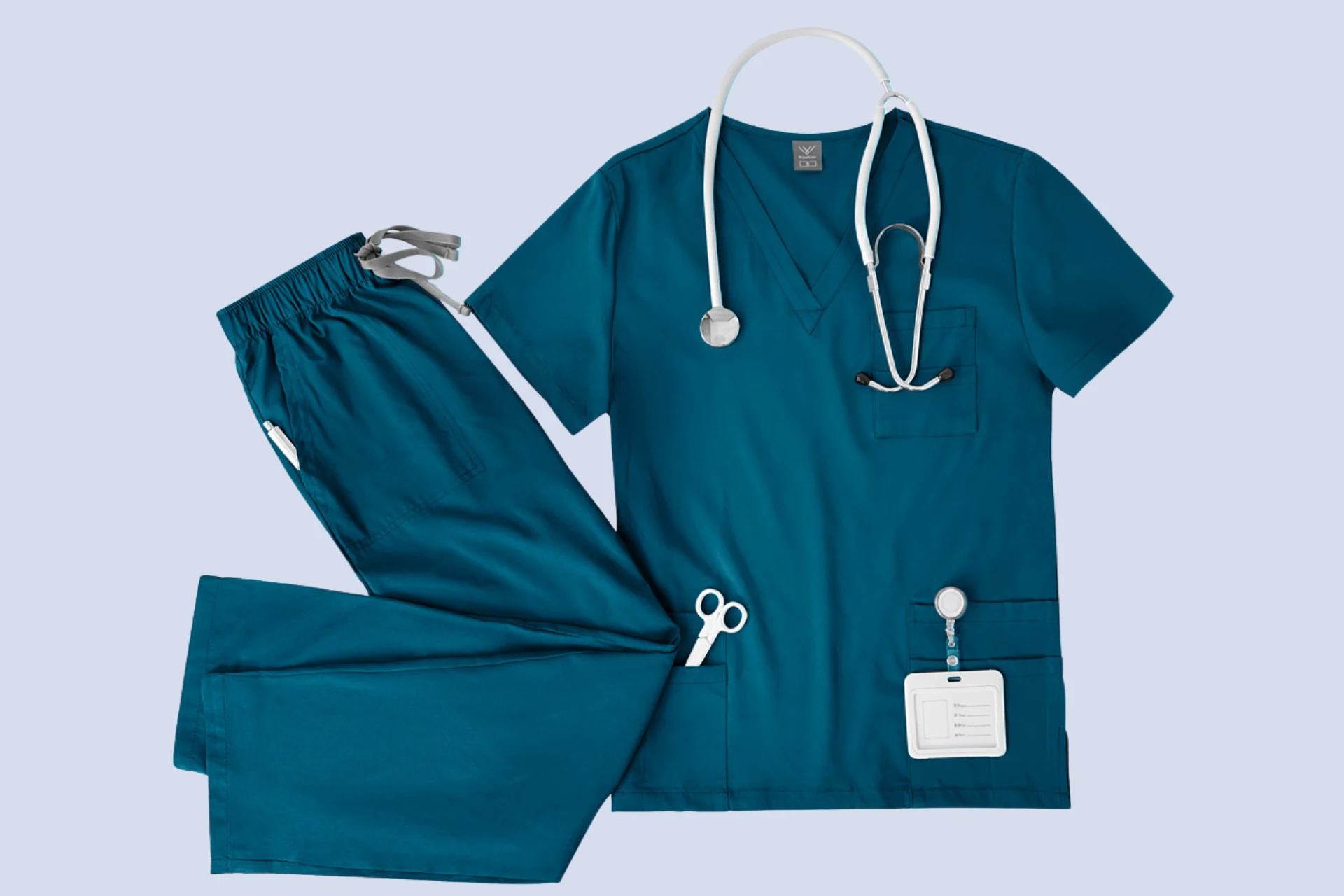 65/35 polyester cotton scrubs fabric