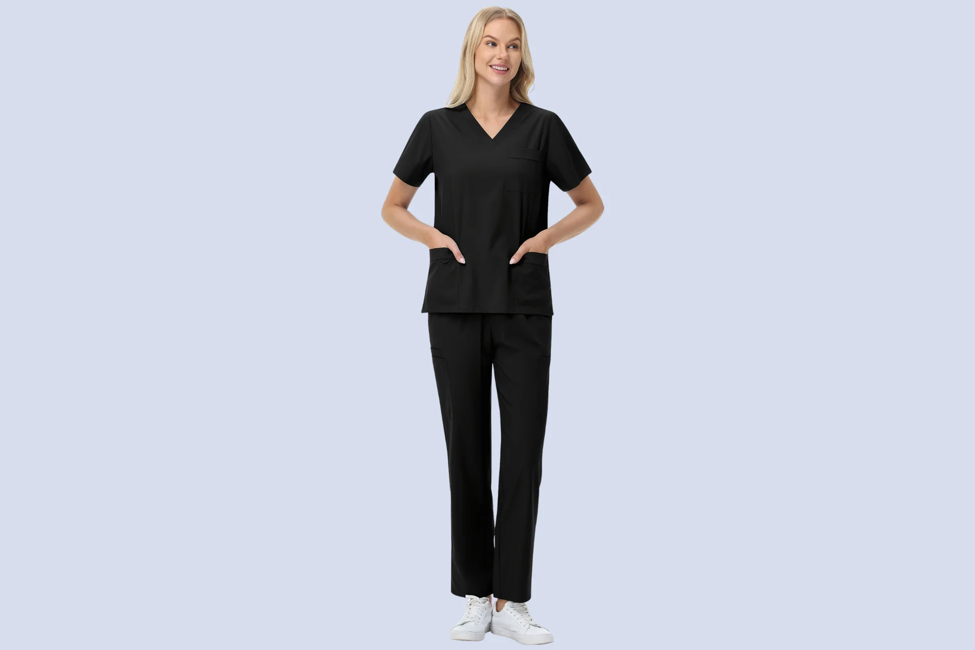 Black Scrubs Manufacturer USA | Bulk, OEM & Private Label Scrubs