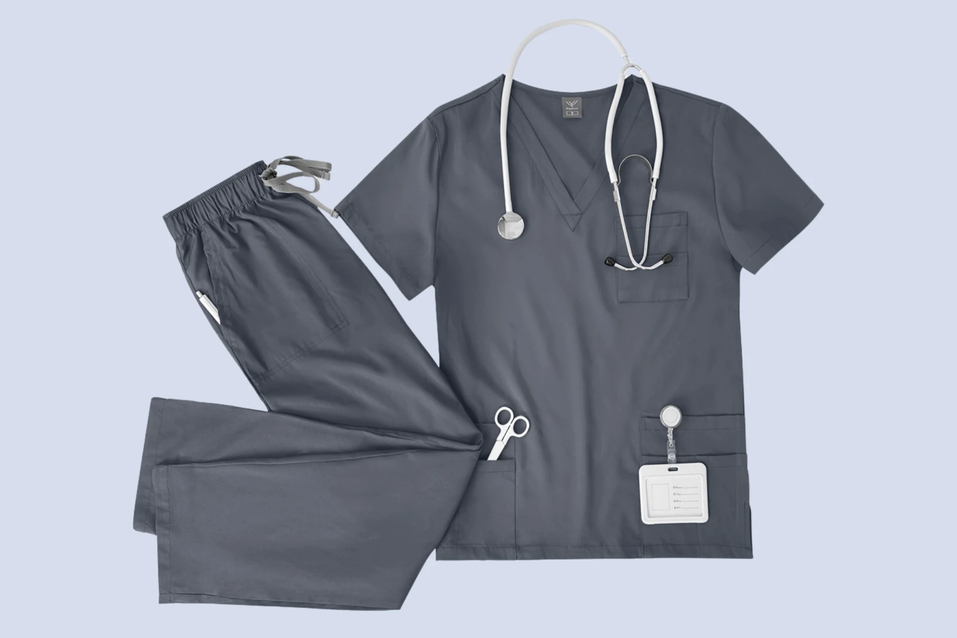 65/35 polyester cotton scrubs fabric