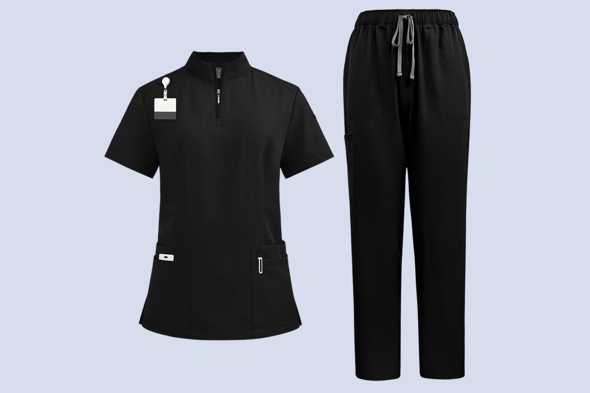 Black Scrubs Manufacturer USA | Bulk, OEM & Private Label Scrubs