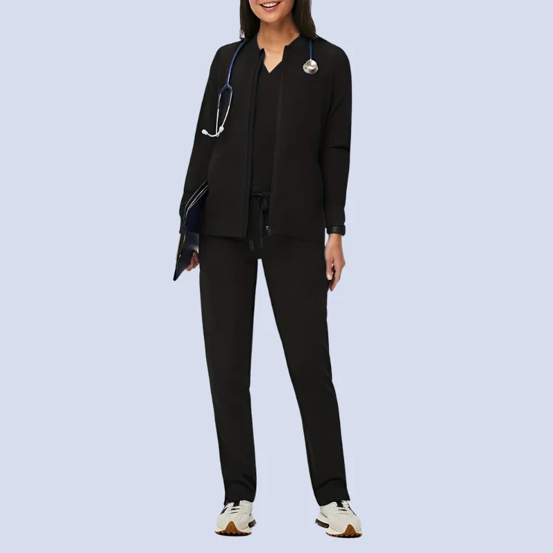 Black Scrubs Manufacturer USA | Bulk, OEM & Private Label Scrubs