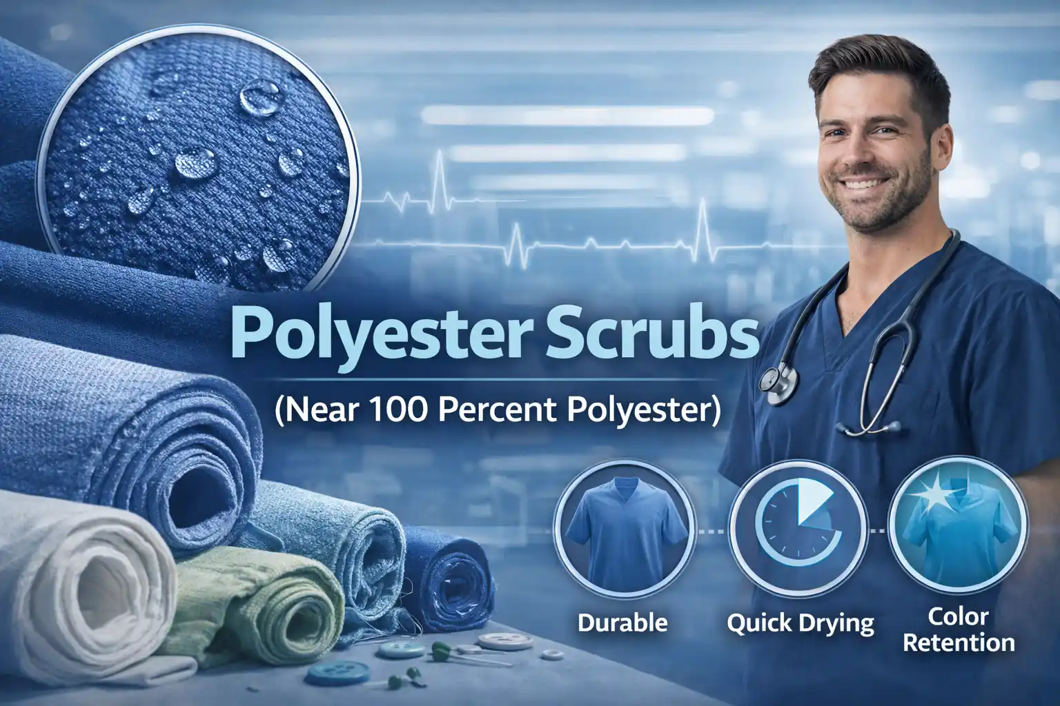 All Medical Scrub Fabrics types Guide for Hospitals 